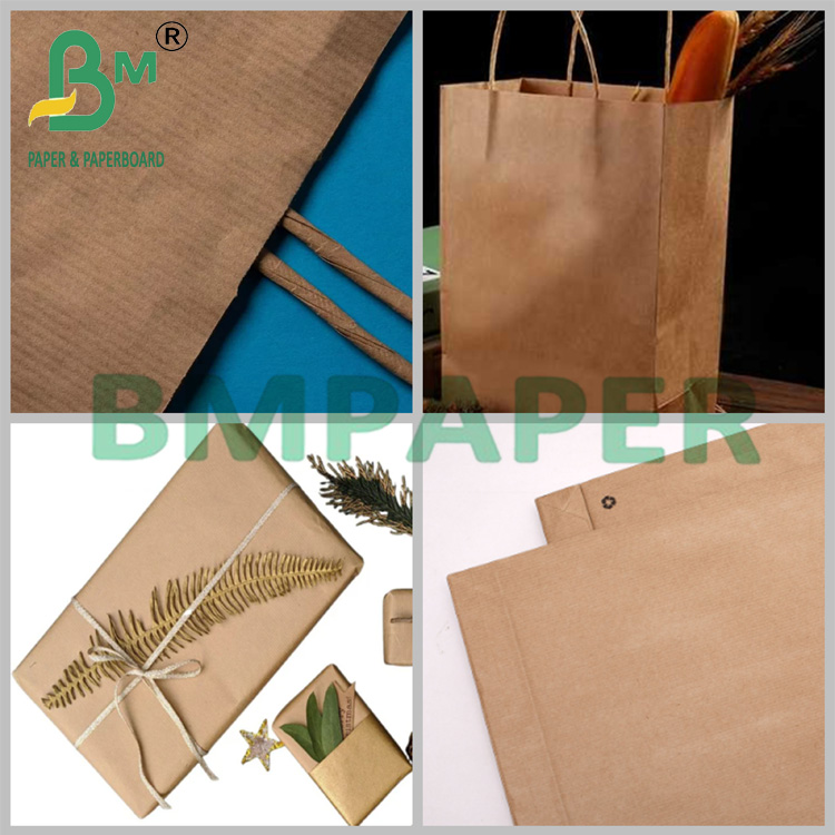 40gsm Premium Ribbed Craft Paper Roll for Gift Packaging 787mm x 1092mm