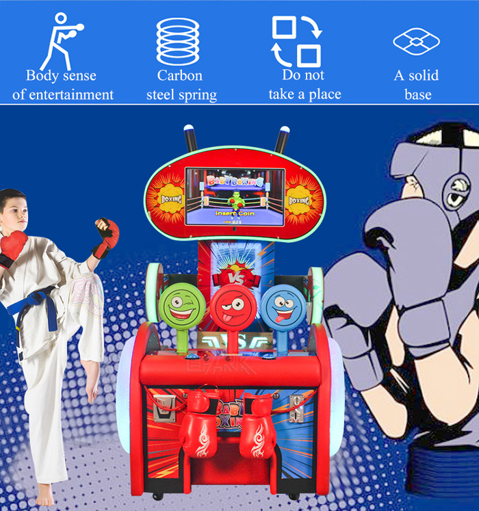 Indoor Kids Boxing Punching Arcade Game Machine For 1 Player