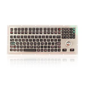  Rugged Marine Keyboard Numeric IP65 Trackball Backlit Keyboard Manufactures