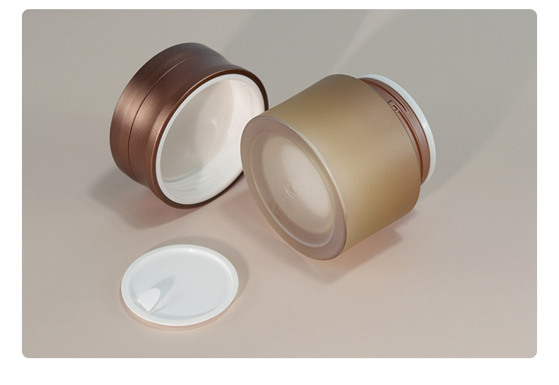 150ml Empty Skincare Jars Cosmetic Lotion Spray Pump Bottles With Acrylic Packaging Base Material Acrylic