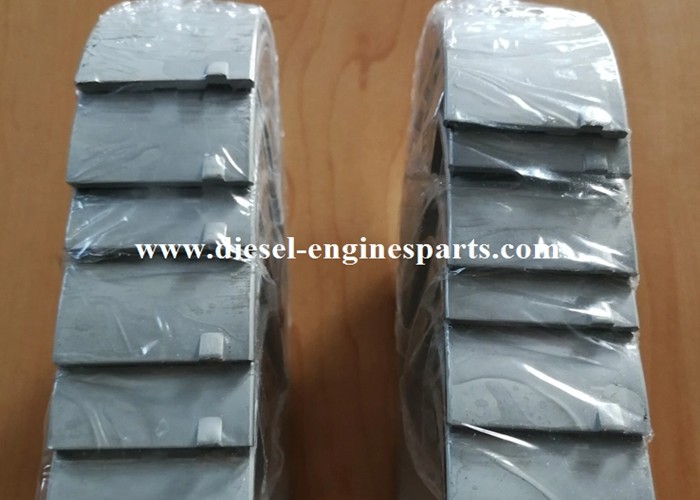 Industrial 6D140 Diesel Engine Bearing Electric Gray Con Rod Bearing