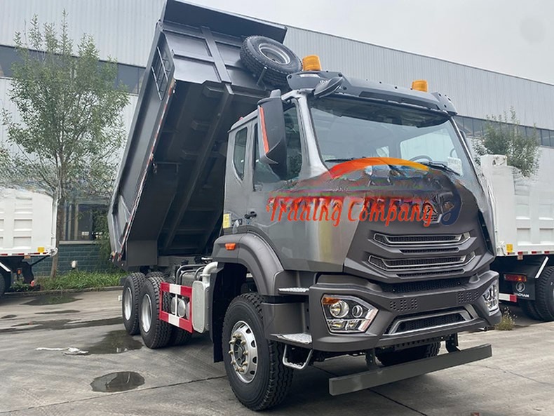 35 Ton 6X4 371HP Air Suspension Sinotruk Hohan Dump Truck Manual for Mining