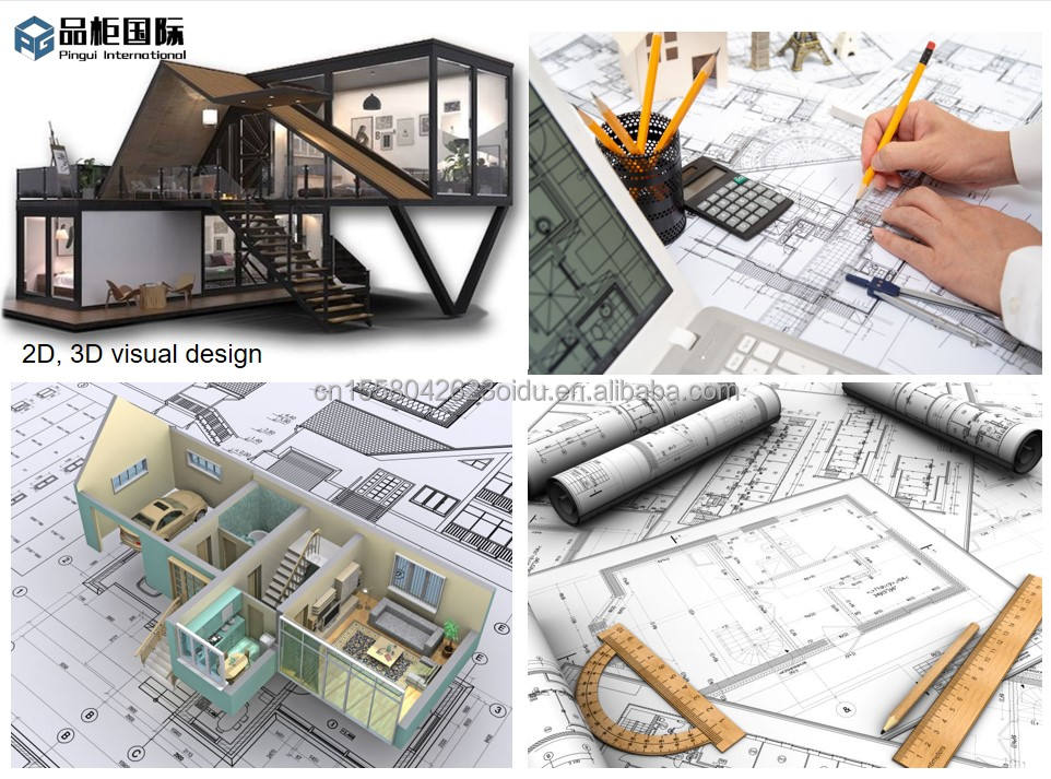 Chinese Design Style EU 20ft Wooden Houses Garden Prefabricated Houses Modern luxury prefab house Steel Structure