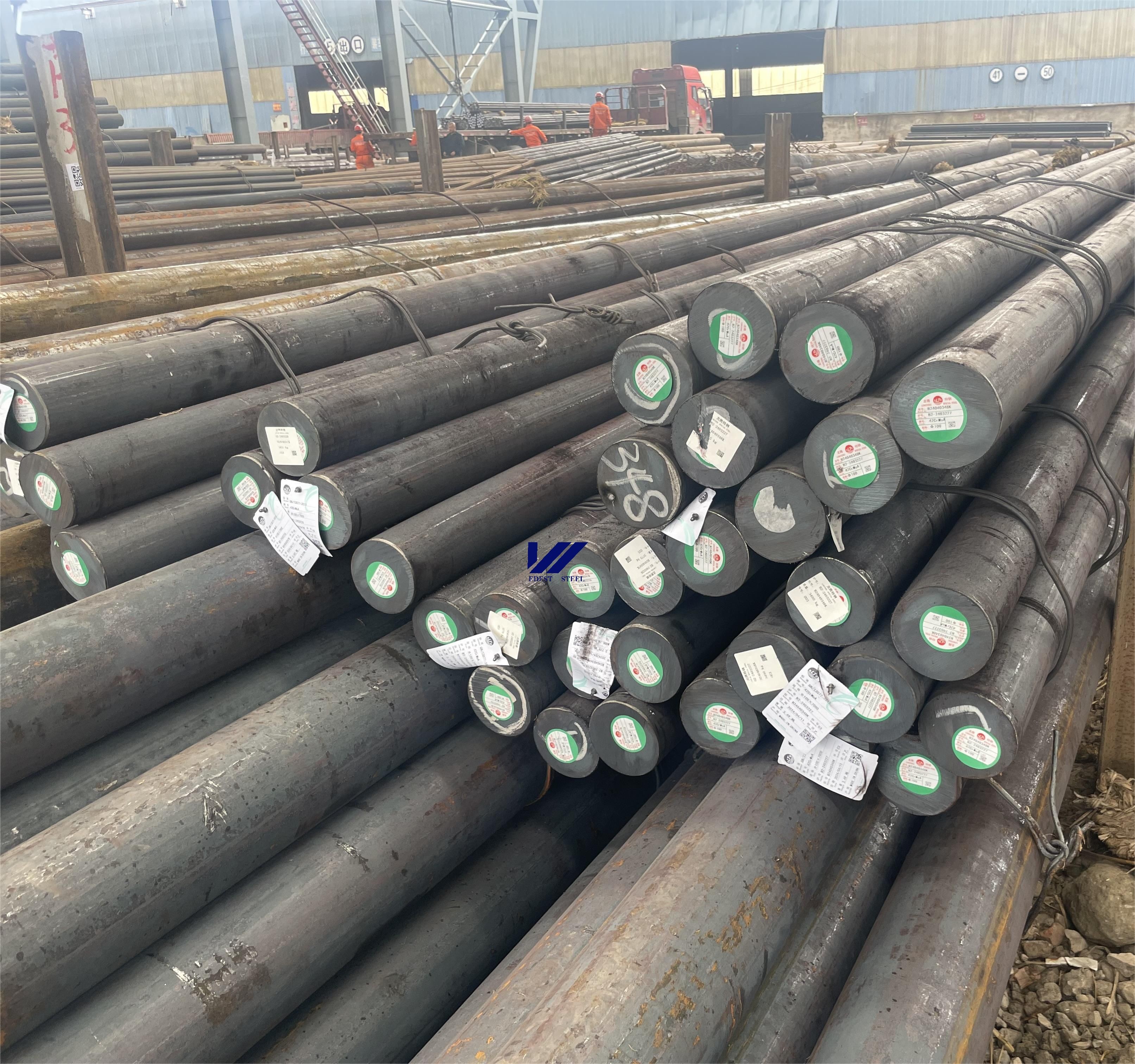 Turning 4140 T Alloy Bar Quenching Tempering Heat Treatment