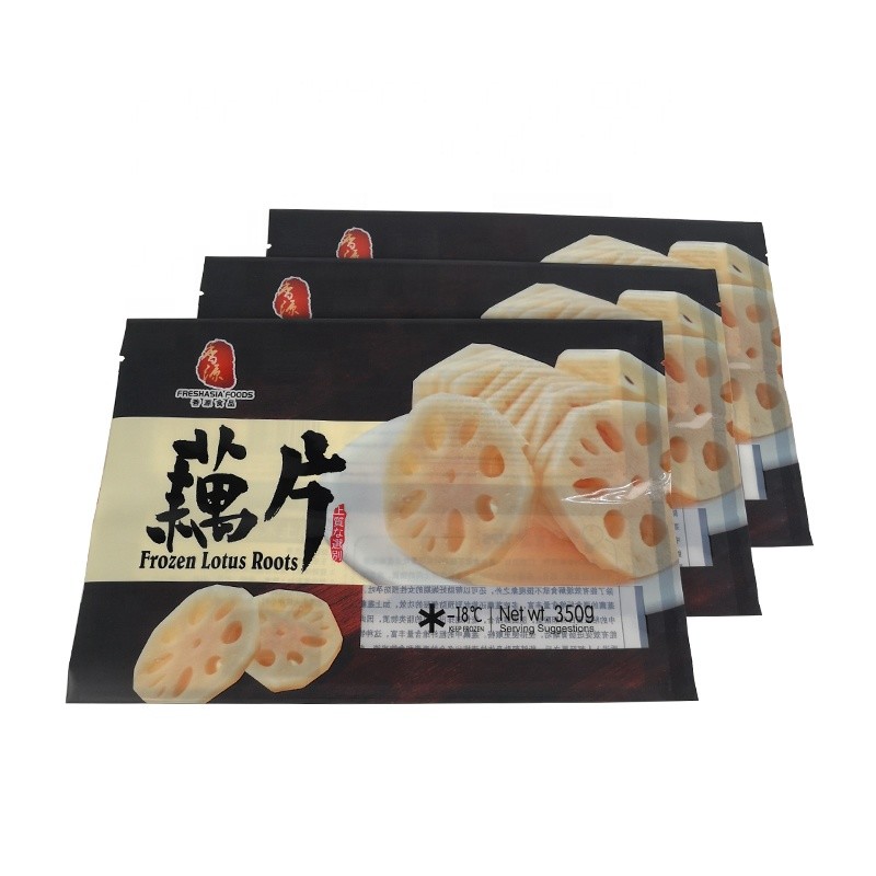 Hot Sale Resealable Window Sealed Vacuum Vegetable Nylon Mylar Food Bags