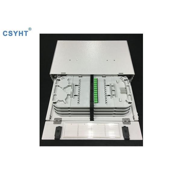 Quality 19" 2U ODF 48SC 96LC Optical Fiber Distribution Frame for sale