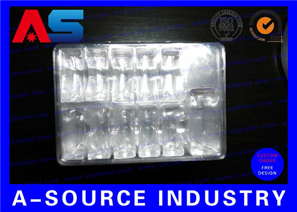 Medicine Plastic Blister Packaging To Install 2ml Vials Matching Hcg Boxes pharmacy blister packaging