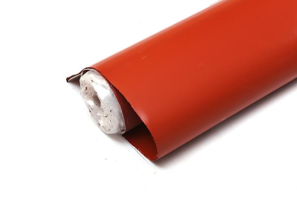 E Glass / C Glass Single Side Silicone Coated Fiberglass Cloth Insulation Fire