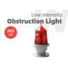 Buy cheap GZ155 220V Tower Obstruction Lighting RED Flashing Solar Aviation Light For from wholesalers