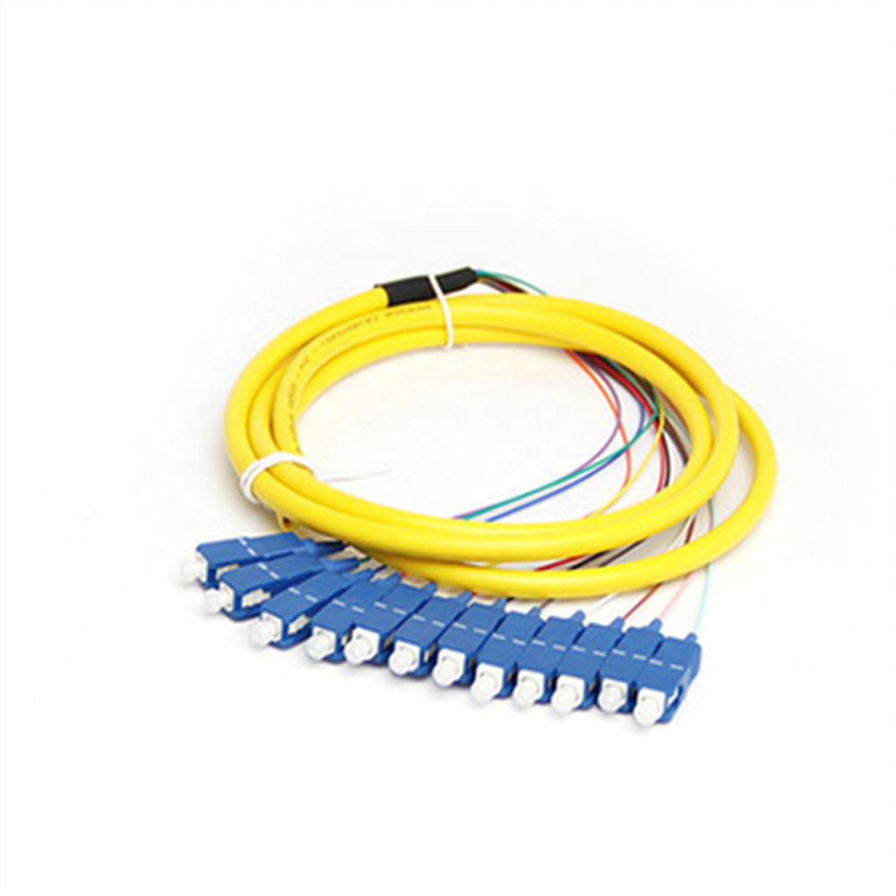 LC/APC LSZH 0.9mm LC Fiber Optic Pigtail Single Mode