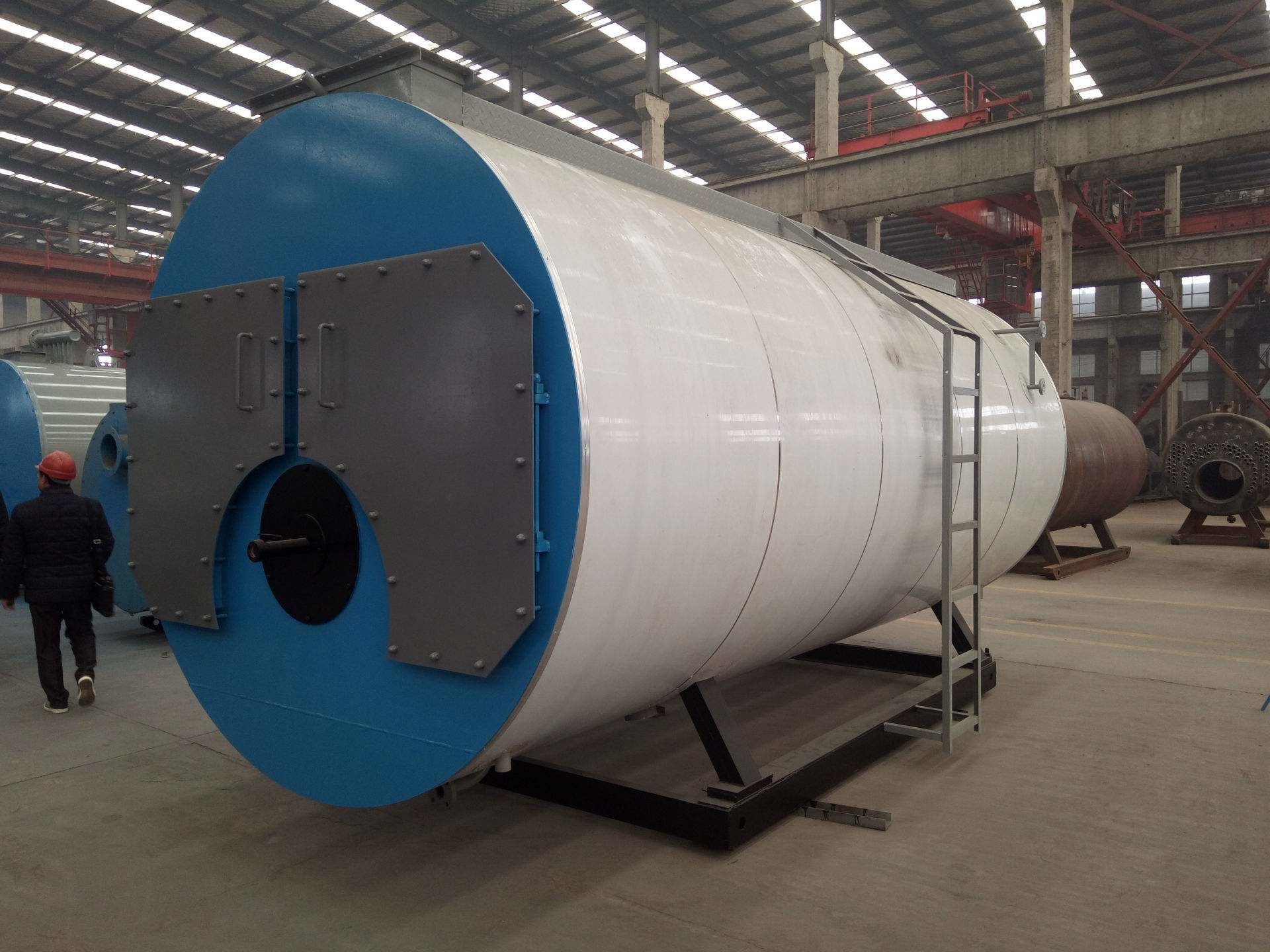 Commercial Oil Fired Combi Boiler , Oil Fired Heating Boilers Automatic Fast Load