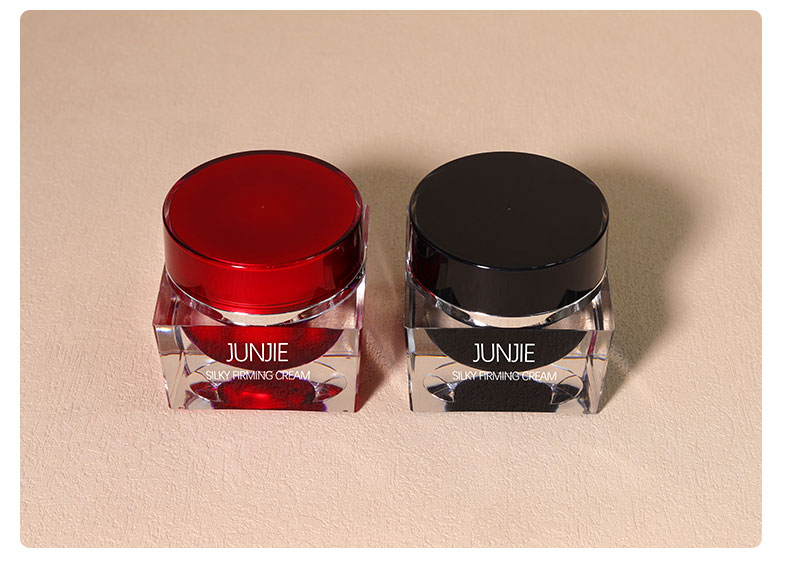 Collar Material Acrylic Cap Material Plastic 30g 50g Cream Jar for Cosmetic Storage Container