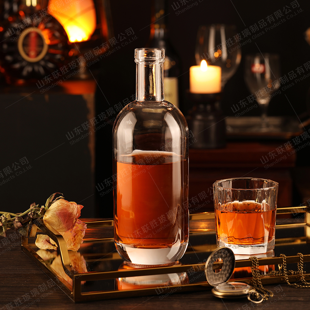 Industrial Glass Bottles Rubber Stopper Sealing for Whiskey Bourbon Brandy Vodka
