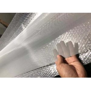 Clear EVA Interlayer Laminated Glass With Metal Coated Mesh Fabric