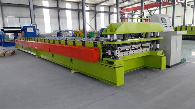 Color Steel Trapezoidal Roll Forming Machine for Roof / wall