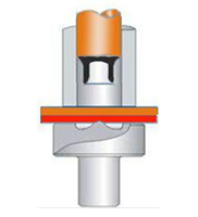 self piercing riveting gun machine for busbar