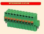 Custom Pcb Wire Terminal Block 26－14 Awg WT2EDGKDA-5.0/5.08