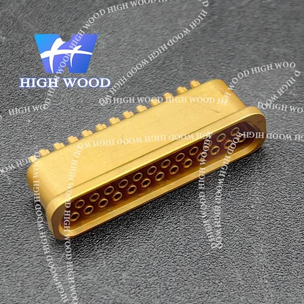 J30J SERIES Glass Sintered Gas Sealed Rectangular Electrical Connector , J30JM1-25ZKS19