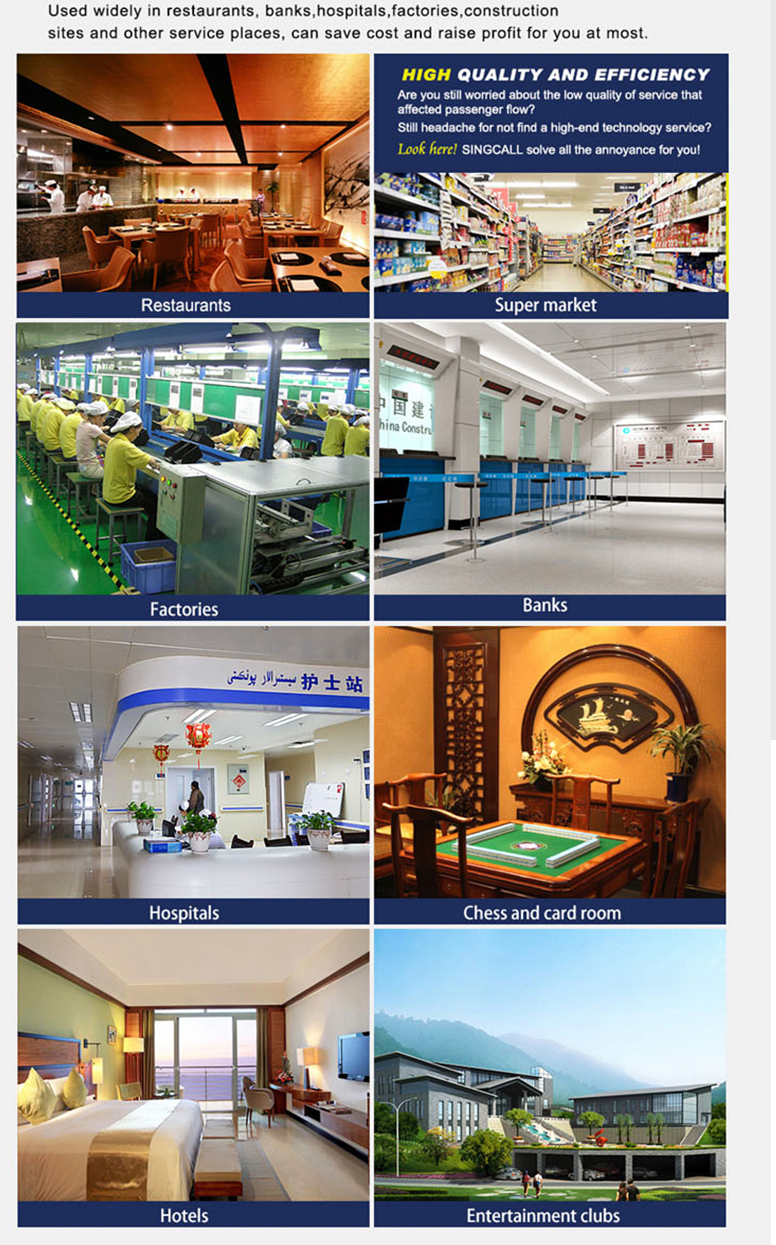 433.92MHZ long range Wireless coaster pager system with 10 pagers for restaurant,cafe,bar and so on