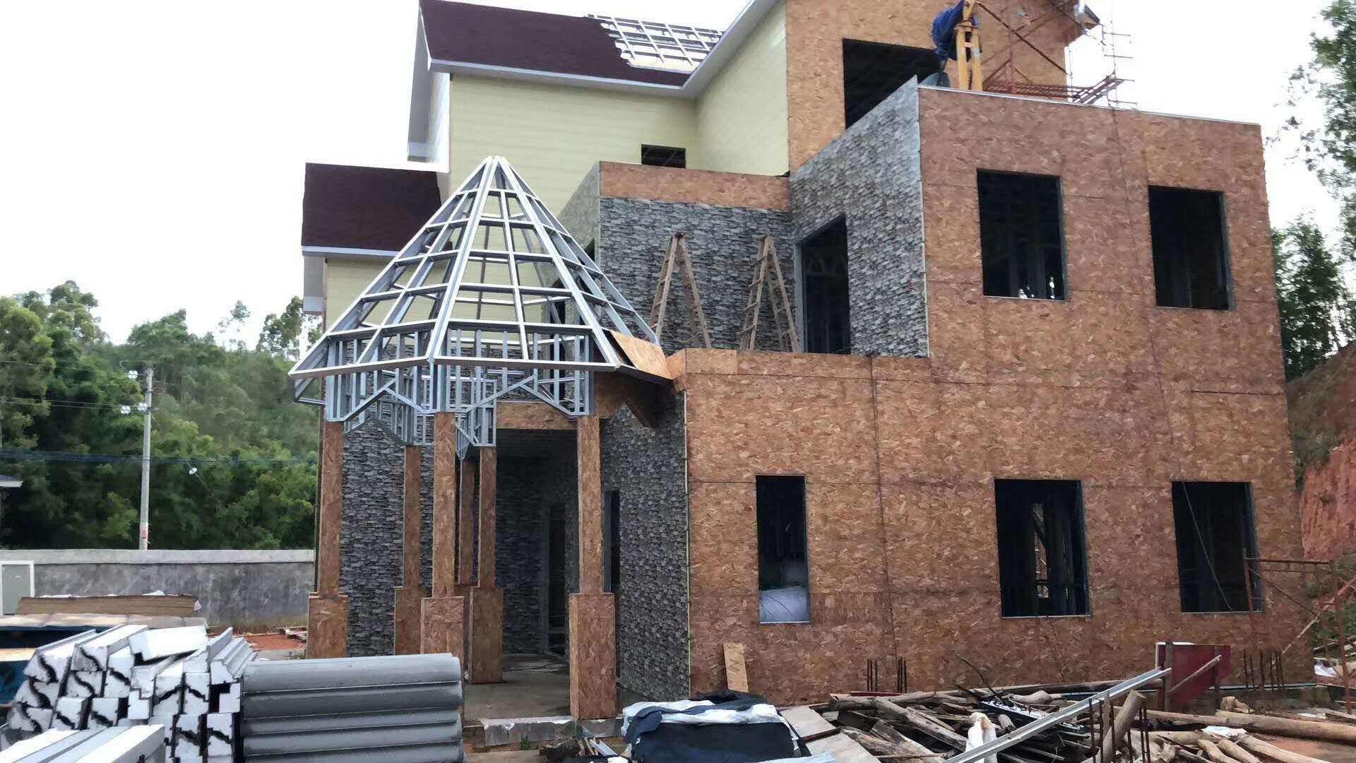 Premade Light Gauge Steel House Easy Assemble Fast Built Modular Construction