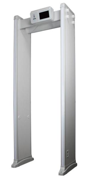 18/24 Zones Door Frame Metal Detector Walk Through Gate Anti Interference With 7