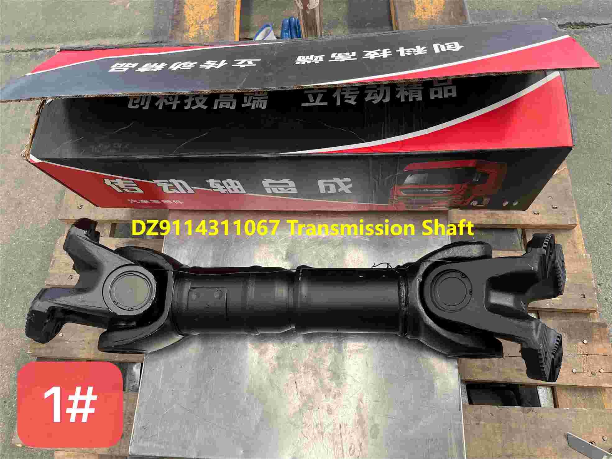 Propeller Drive Transmission Shaft Shacman Truck Parts DZ9114311067