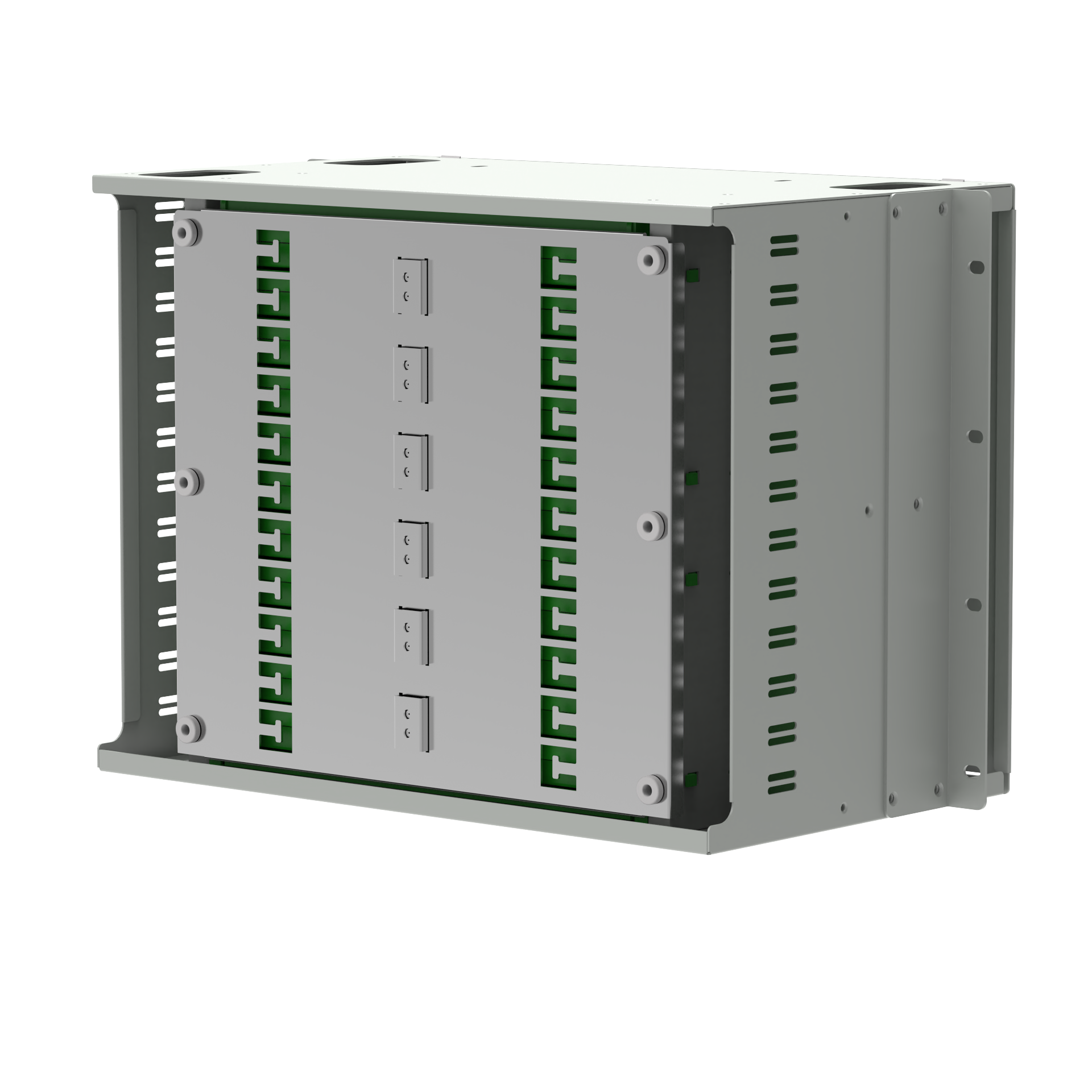 Data Center Optic Fiber Systems LC Type 144 Ports Fiber Optic Distribution Patchpanel