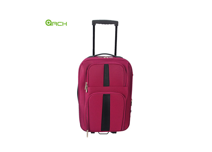2 Front Pockets Expandable Foldable Suitcase Luggage Integrated Tag