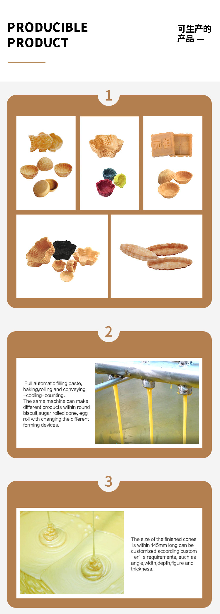 Automatic Waffle Basket Production Line , Cast Iron Long Baking Pan , Stainless Steel , With After Sales Service.
