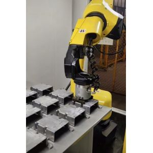  Compact Automatic Deburring Robot System High Speed CNC Deburring Robot Manufactures