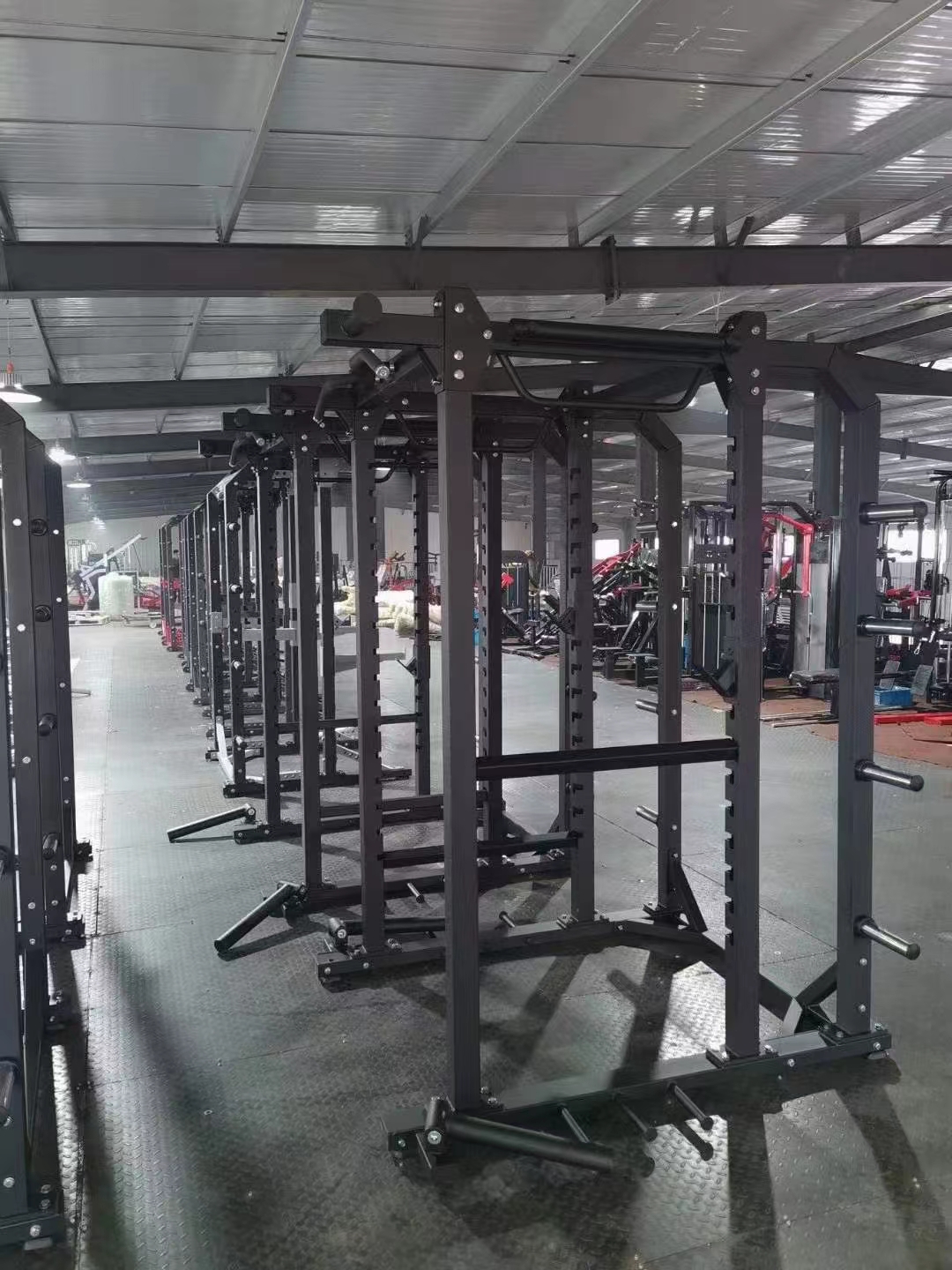 Gym Fitness Machine Wall Rack Weight Lifting Power Racks Wall Mounted