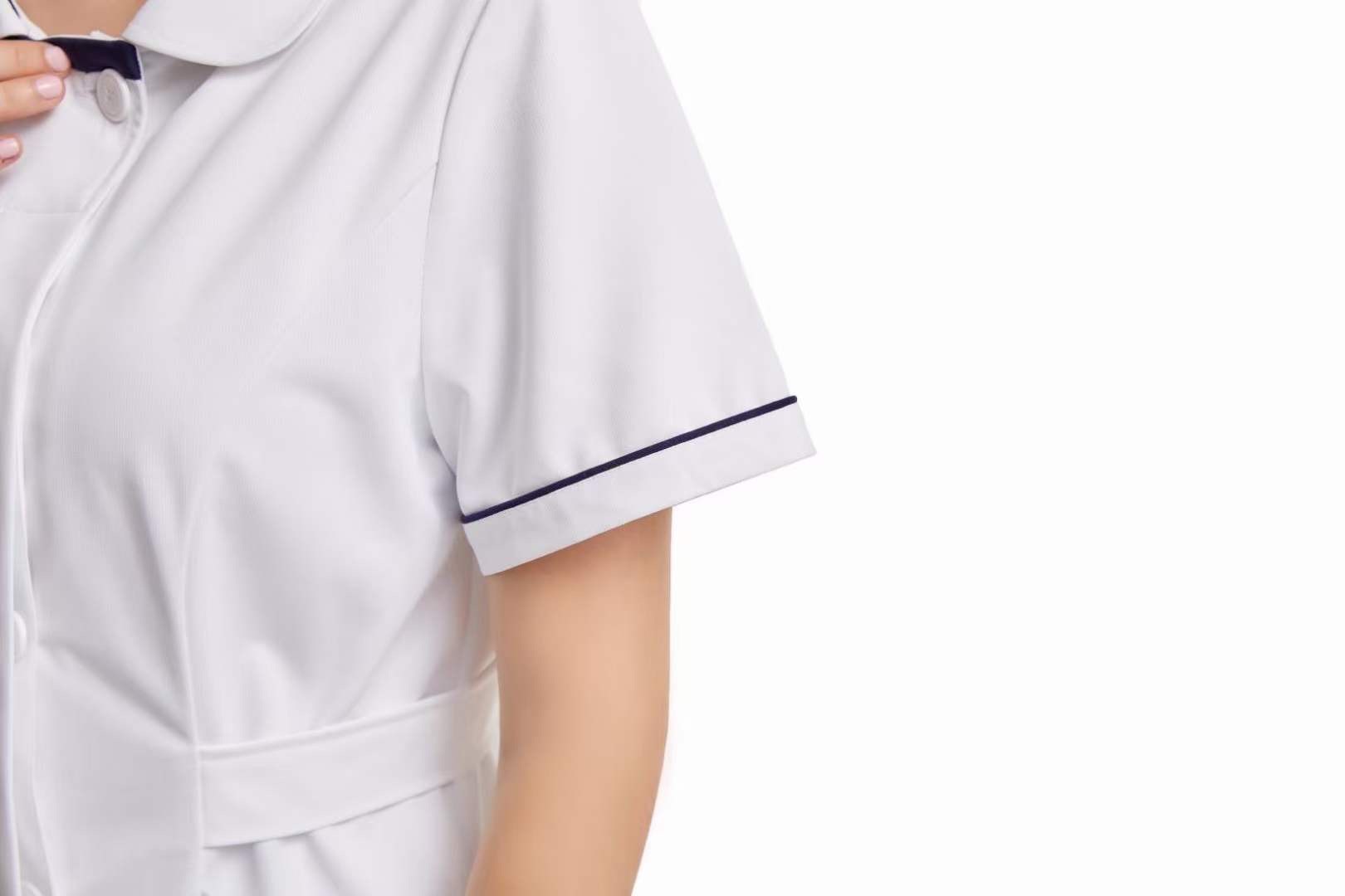 S&J OEM Medical Clothing Hospital Uniform Doctors Nurses Men Women Hospital Clothing Patient Gown Clothes Cotton Unisex Custom