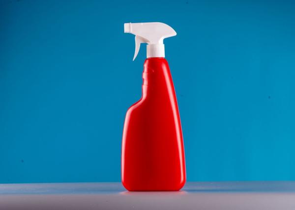 700ML High Quality Red Custom Empty Plastic Liquid Laundry Detergent Bottle Car