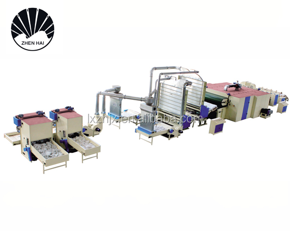 YWJM-1 Thermo bonded wadding production line