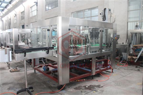 Olive Oil / Engine Oil / Sauce Filling Machine , Sauce Bottle Filler For Glass