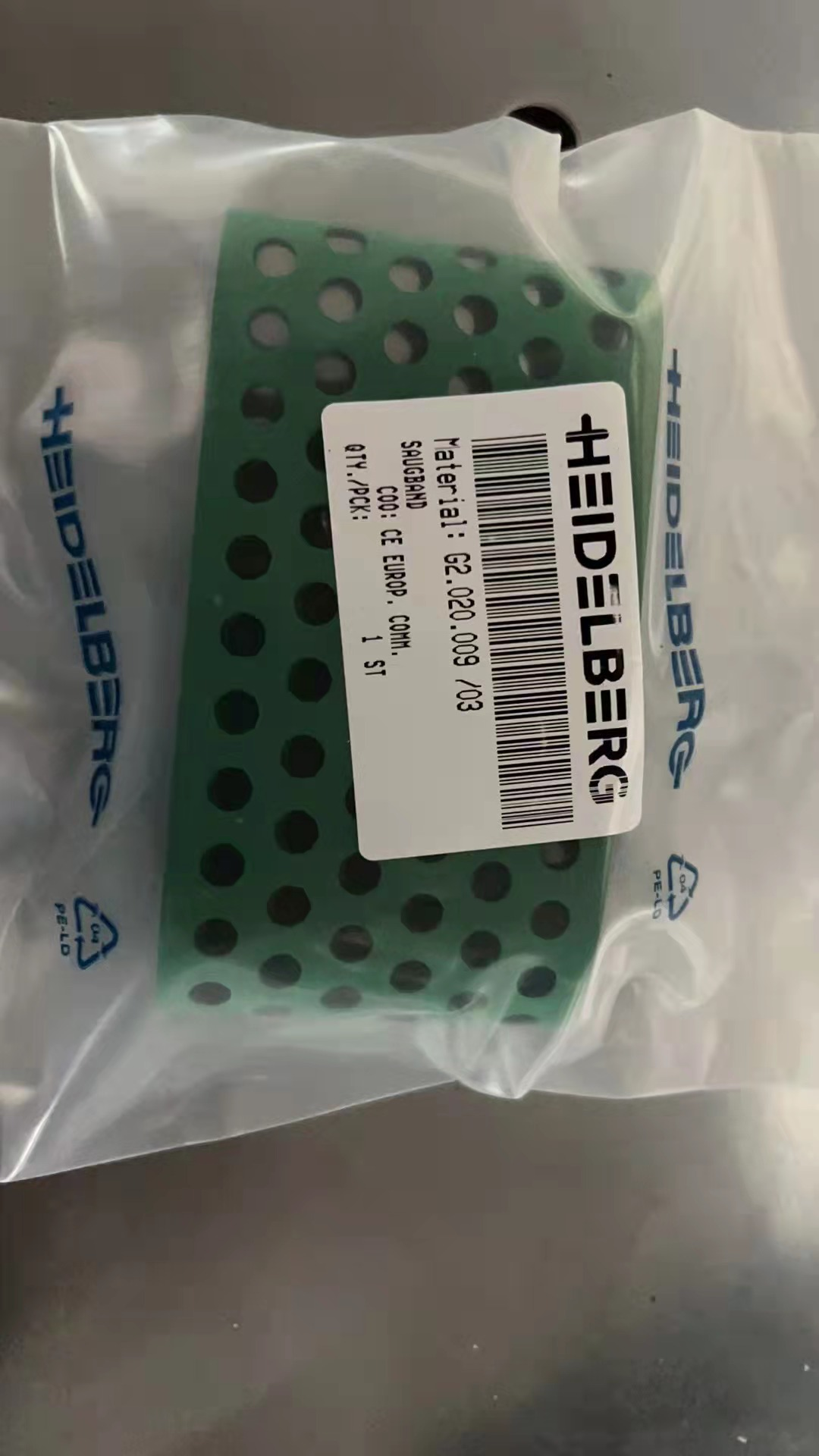 Weight KG 1 Heidelb Printing Press Offset Printing Machine Parts Accessories