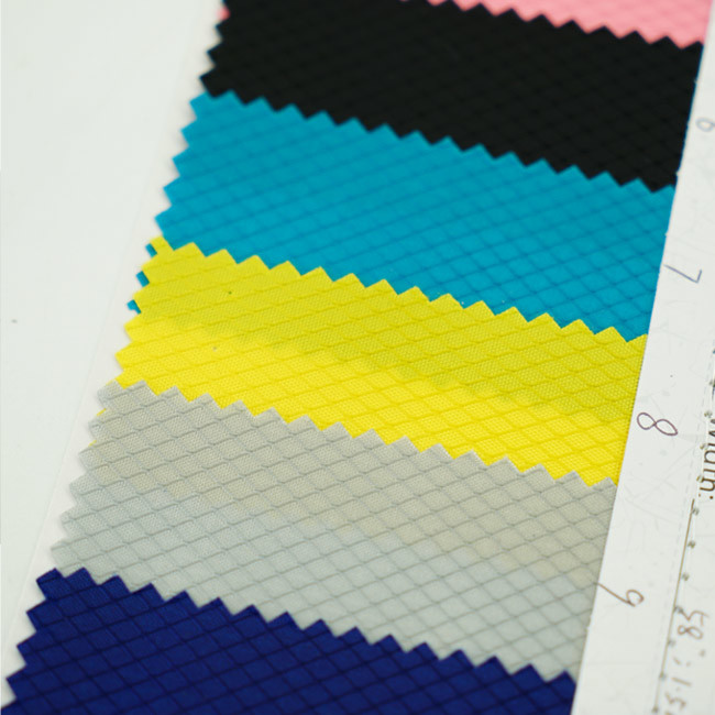 Diamond Type Lattice Poly Oxford Fabric For Luggage Backpack Tents