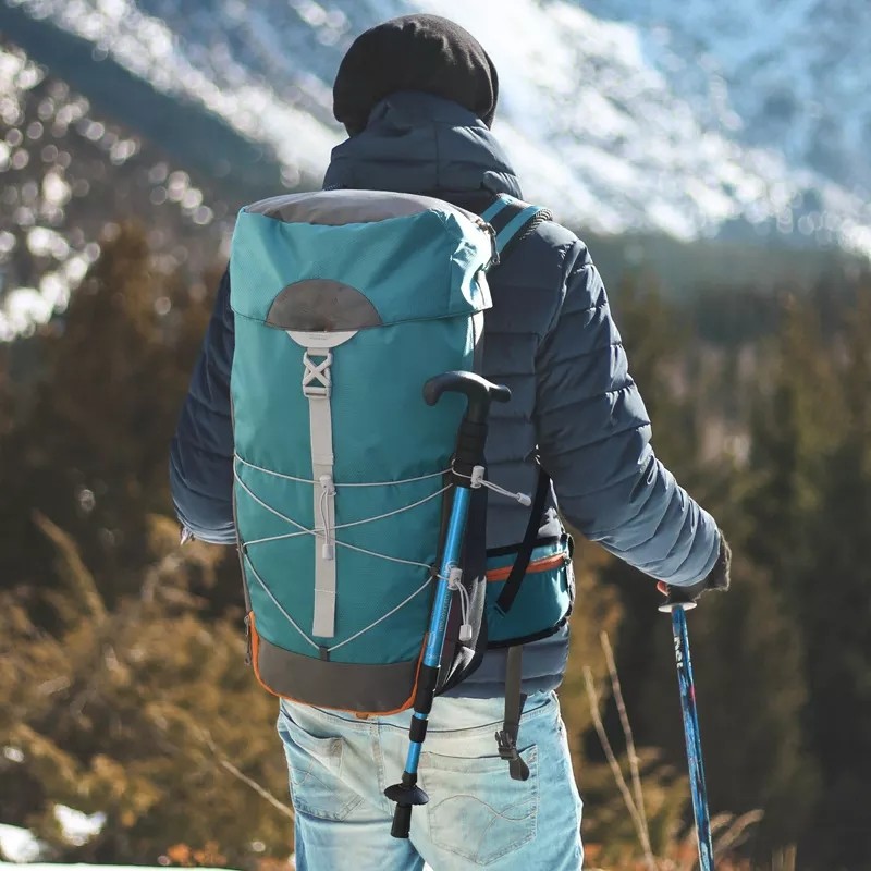 ODM Nylon Waterproof Hiking Backpack 40L Outdoor Mountain Equipment Backpack