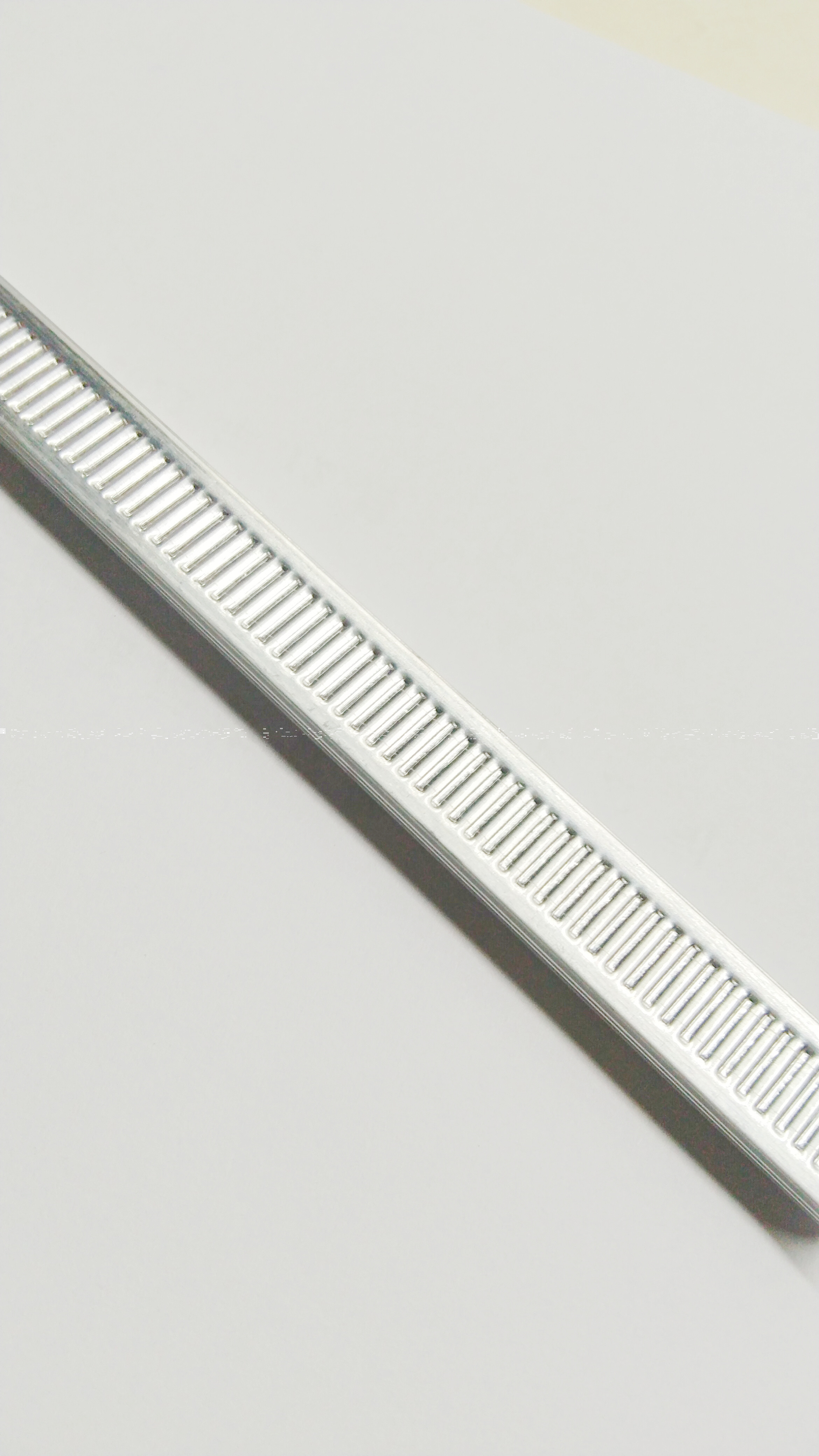 Smooth Welding Line Aluminum Spacer Bar For Upvc Georgian Bar Windows