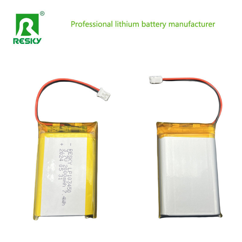 Lithium Polymer Battery Cell 903450 3.7V 1500mAh For Lanterns