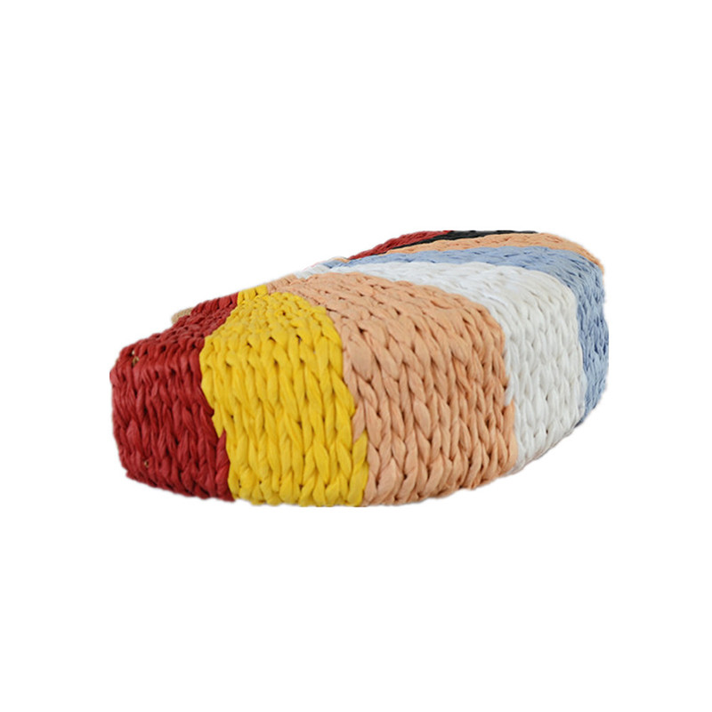 Simple Retro Straw Woven Bag Leisure Multifunctional Portable For Women