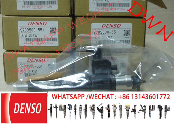 GENUINE original DENSO Injector 095000-5516 095000 5511 0950005512 8-97603415-7 for Isuzu 6WF1-TC