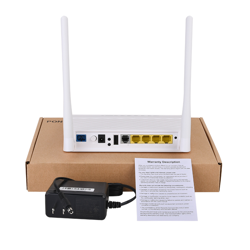 AS-ONU27 GPON 1GE+3FE+VOIP+2.4G WIFI