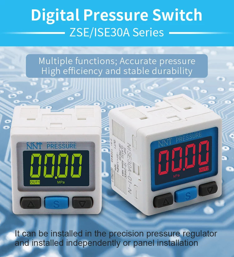 NNT Pressure Transducer With Digital Display Maximum voltage 28V