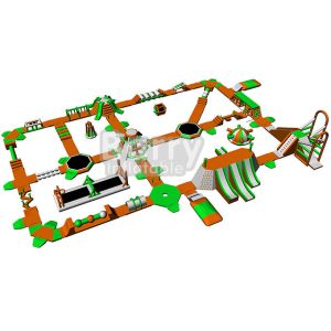 China Giant Safety Ultimate Inflatable Floating Water Park For Entertainment on sale