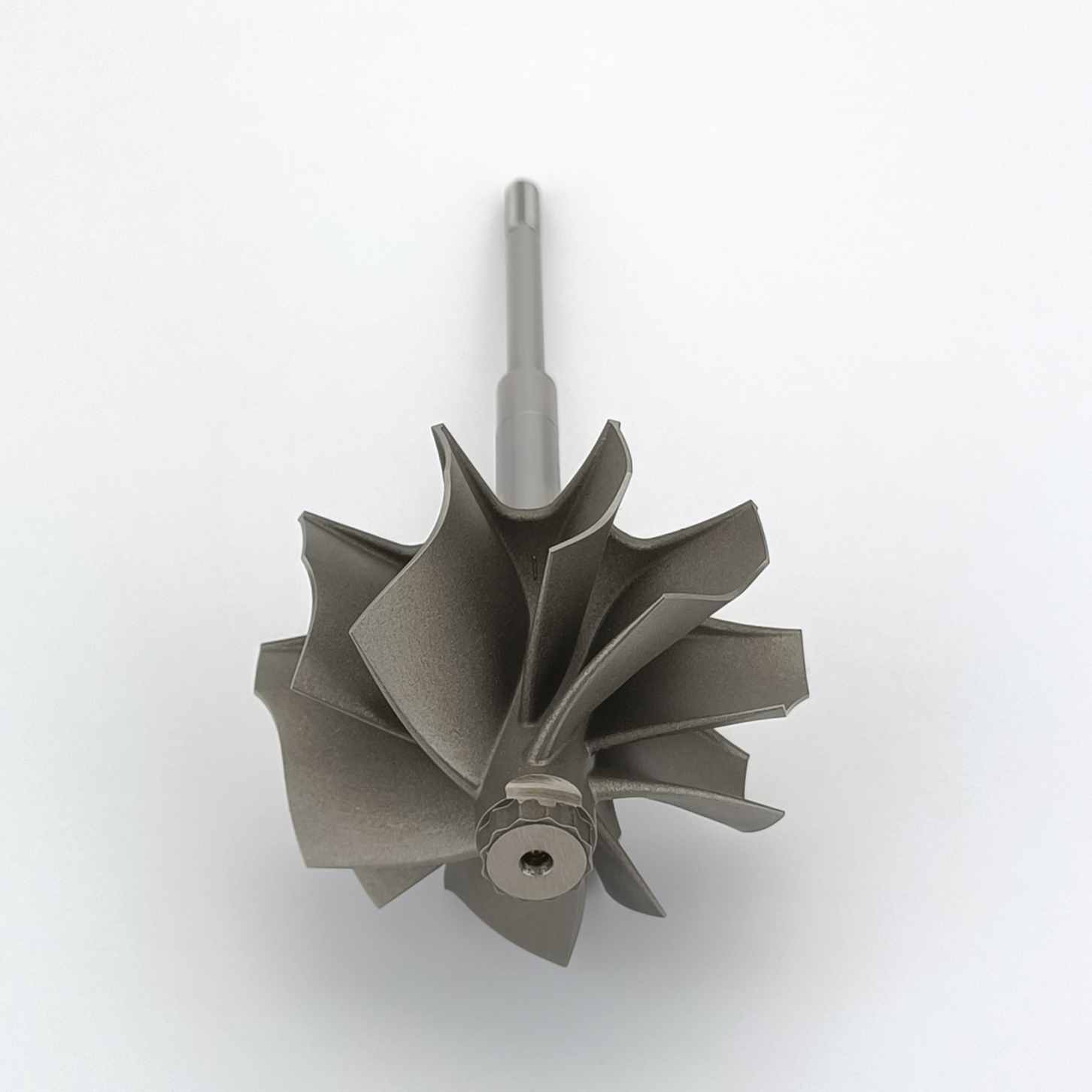 MS-TECH Turbo GTP38R Upgrade Turbine wheel shaft Ind 76.2mm Exd 67.7mm Blades 5+5