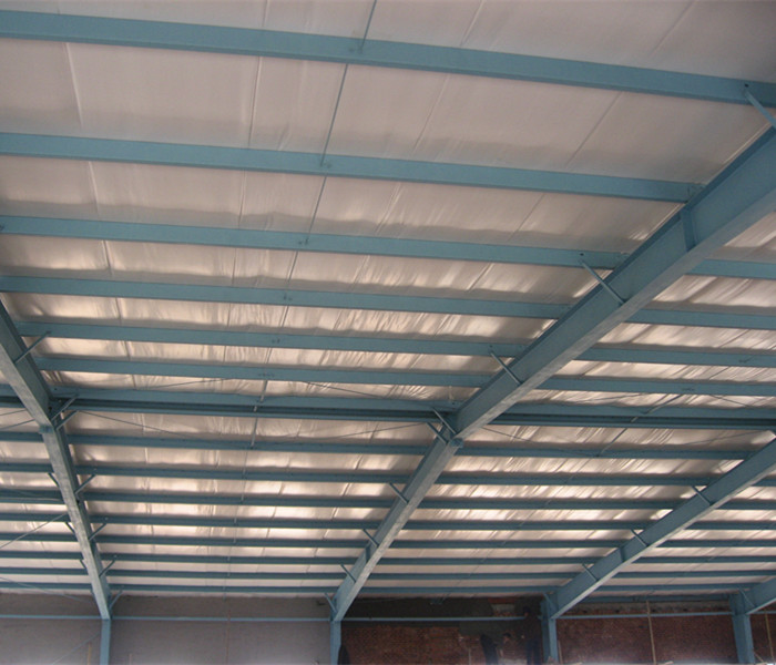 Bone Roof DFT 80um PRS Beam Steel Structure Warehouse