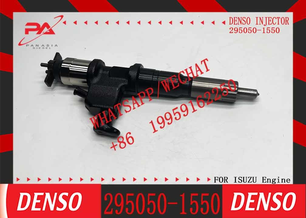 High Quality New Common Rail Injector Diesel Fuel Injector Nozzle Assembly 295050-1550 8-98259290-0 8982592900