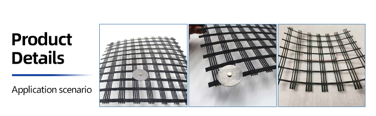 Cement Pavement Reconstruction High Temperature Rutting Resistance Fiberglass Geogrid