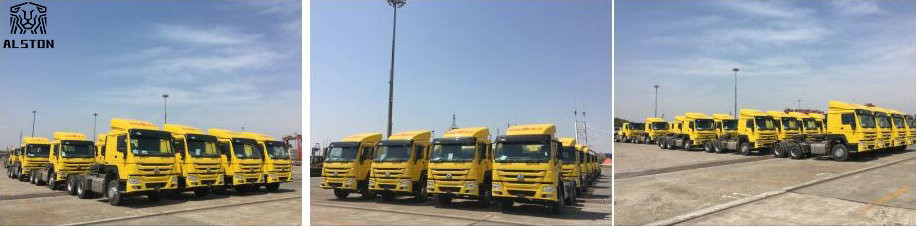 CNHTC Tractor Truck 6x4 , Sino Hohan Prime Mover Truck